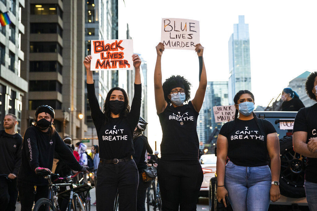 APTOPIX Minneapolis Police Death Protests Illinois